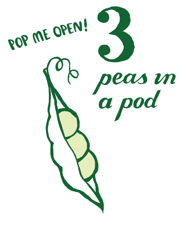 Peas in a Pod - 3x 15ml